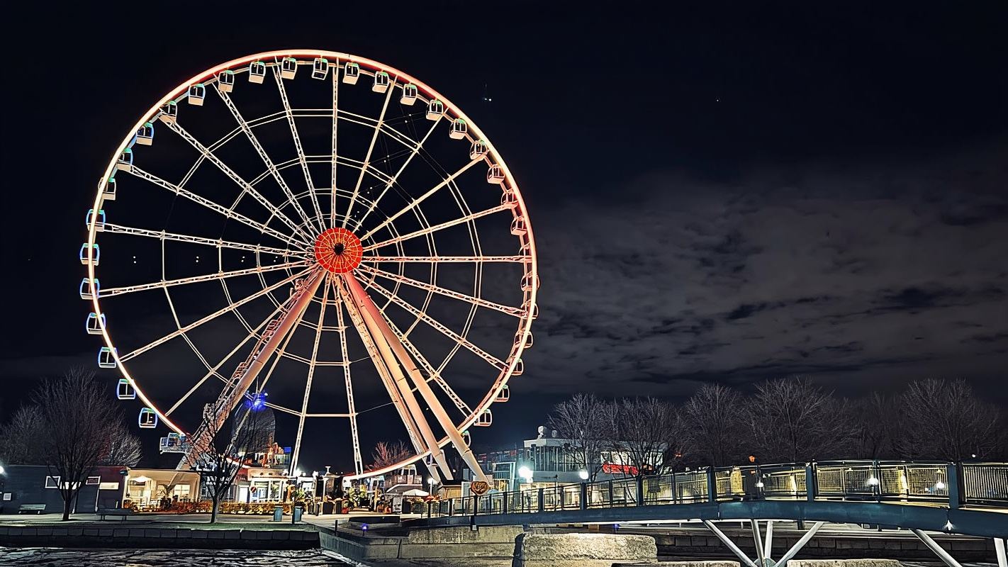 Montreal: Paseo nocturno privado y personalizado para viajeros en escala