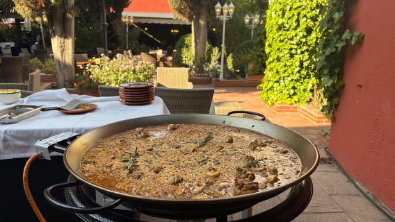 กรานาดา: รับประทานอาหารค่ำพร้อมปาเอยาบนระเบียงใน Albayzín และชมการแสดงฟลาเมงโกสด