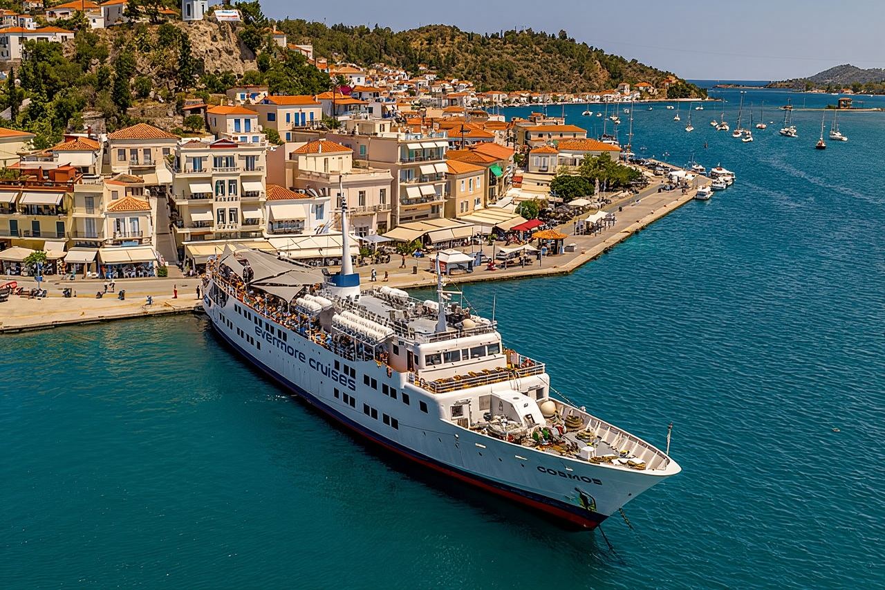 Hydra-Poros-Aegina Islands One Day Cruise With Live Music Dancing & Buffet Lunch