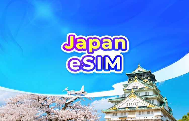 Japan 5G eSIM | Dual Network • ChatGPT Available | Day Pass/Total Data Package | 24-Hour Billing | QR Code