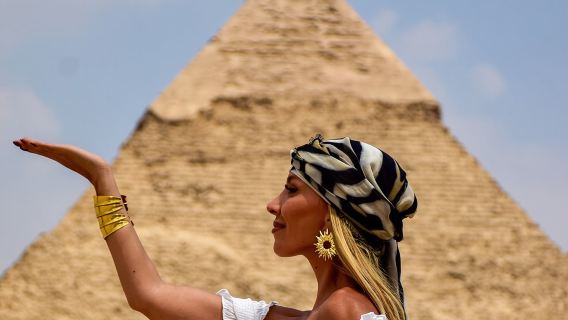 Fly to Cairo:Explore Pyramids & Optional Tutankhamun's Mask Visit