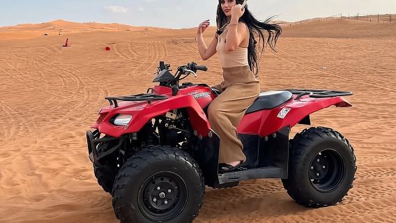 ทัวร์ซาฟารีขับรถ ATV ยามเย็นในดูไบ พร้อมอาหารค่ำแบบบาร์บีคิว และขี่อูฐ