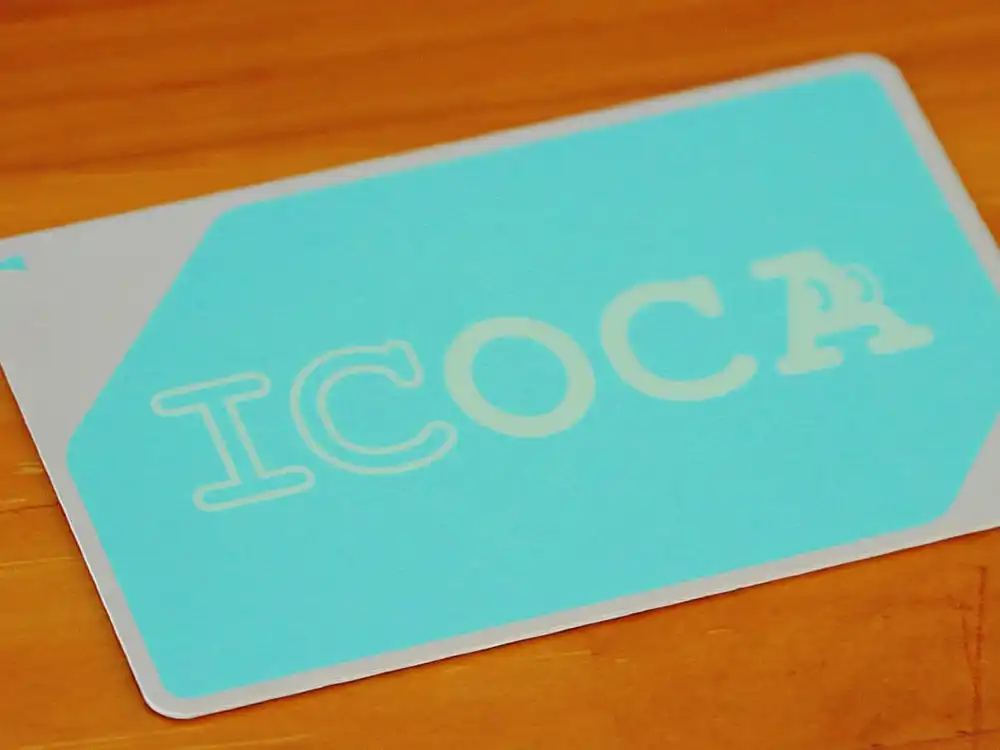 Japan transportation card Osaka ICOCA card Suica card - Free