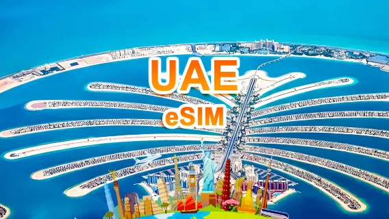 eSIM 5G Émirats arabes unis | Forfait données journalier/total | 500 Mo/jour - 30 Go de données totales | 1 à 30 jours | Facturation 24h/24 | Code QR