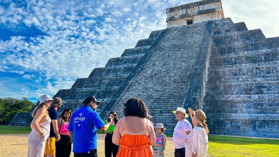 Excursion à Chichen Itza, cénote et Valladolid avec dégustation de tequila et déjeuner.