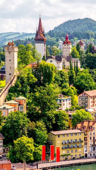 Chapel Bridge + Lion Monument + Musegg Wall Lucerne + Glacier Garden of Lucerne [Flexible Itinerary]
