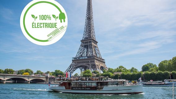 Crucero guiado por el río Sena por Vedettes de París