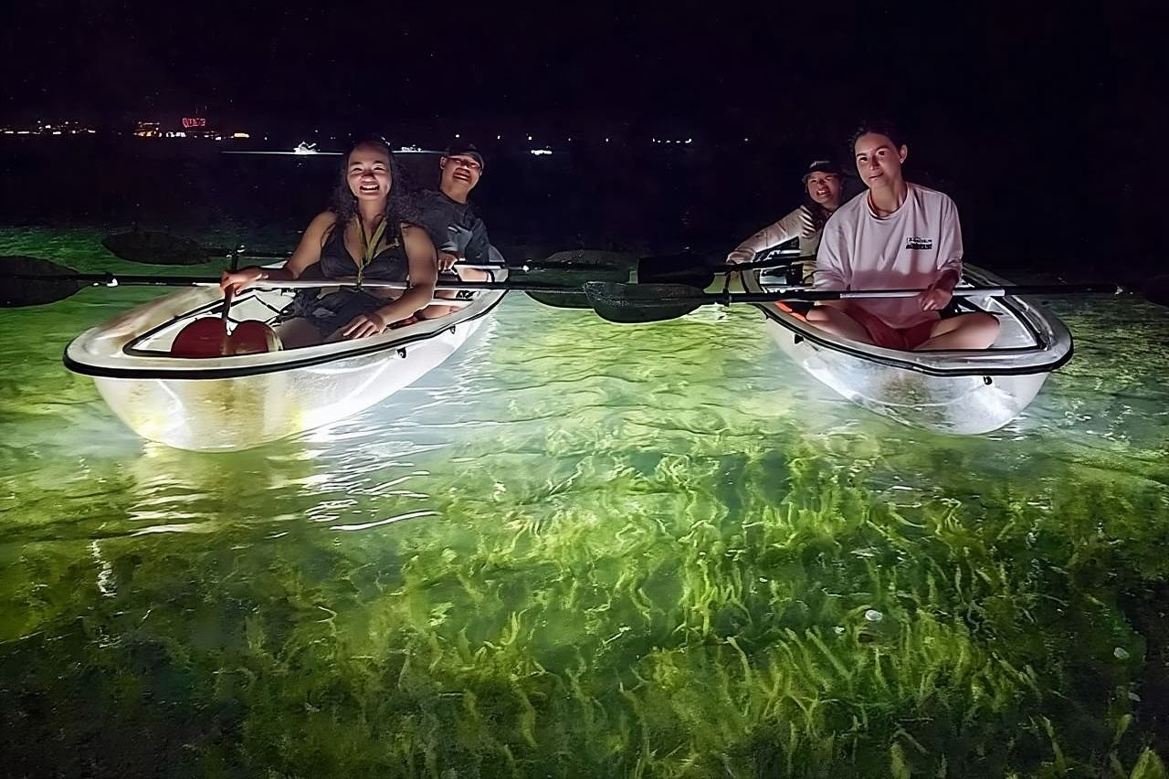 Sarasota – Clear Kayak LED-Nachttour mit Glasboden
