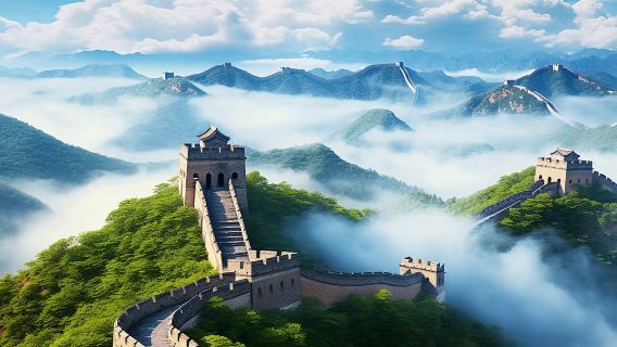 Tagesausflug zur Chinesischen Mauer in Mutianyu und zum Himmelstempel in Peking ◆ Englischsprachiger Service ◆ Optional unabhängige Tour mit Abholung vom Hotel