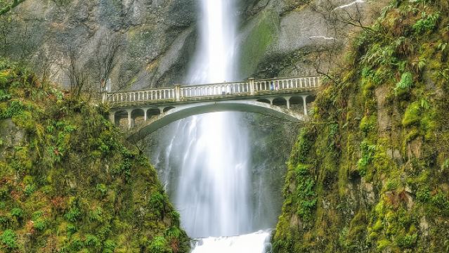 Randonnée et visite à vélo des chutes de la gorge du fleuve Columbia