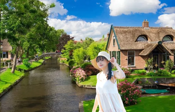 荷蘭阿姆斯特丹羊角村樂高小鎮風車村 中文團 可選船餐 一日遊
