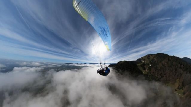 Lenggries: Tandem-Gleitschirmflug