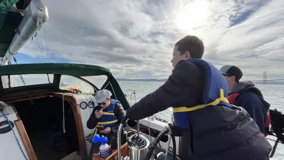 SAN FRANCISCO: (2 ore) Esperienza di navigazione al TRAMONTO nella baia di San Francisco