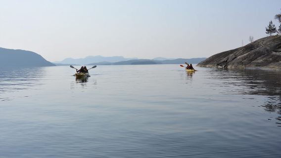 Jørpeland: Thuyền kayak du lịch vịnh hẹp có hướng dẫn