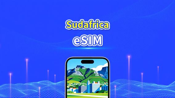 Sudafrica 4G eSIM | Pacchetto dati giornaliero/totale | 1–30 giorni | Fatturazione 24 ore | Codice QR