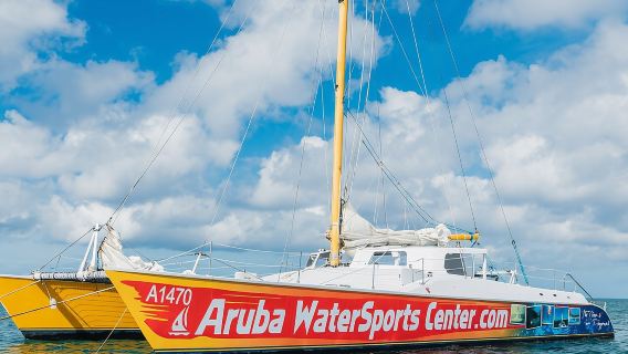 Arusun Catamaran Sail with Snorkeling in Aruba