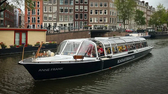 Amsterdam standard canal cruise with audio guided tour