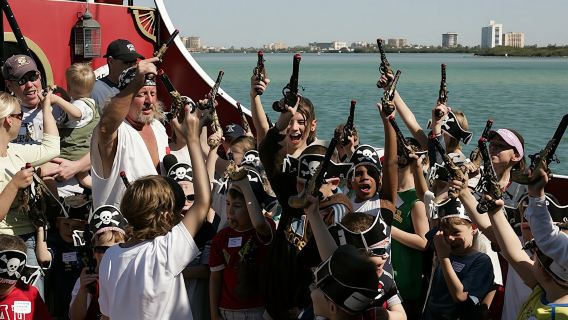 Captain Memo’s pirate cruise with day at Clearwater Beach and gift