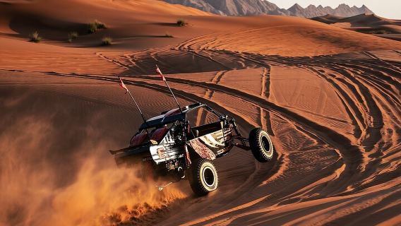 Qatar Desert Thrills Self Ride Dune Buggy Safari and Camel Ride
