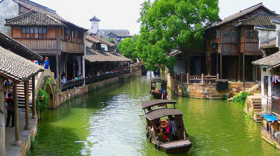 真純玩：杭州西湖+西湖遊船+烏鎮西柵+西柵夜景一日遊出發晚