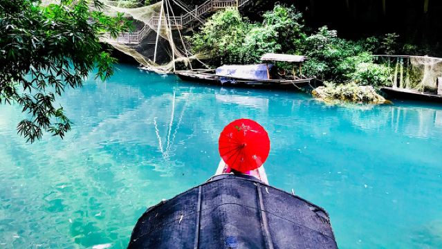 三峽人家一日遊『可選車進/船遊 熱門5A景區 山水畫卷』