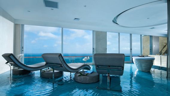 Das Spa im The Edge Bali mit kulinarischem Erlebnis