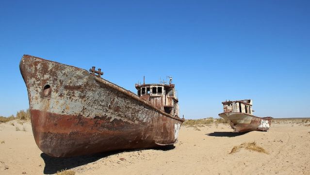 希瓦出發一日遊：鹹海沉船墓地全包行程
