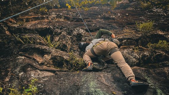 Kathmandu: escursione di un giorno all'arrampicata su roccia di Hattiban