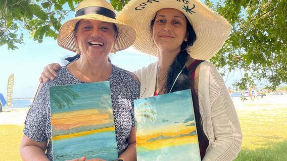 Cartagena: Outdoor Art Class with Brunch