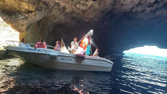 Polignano a Mare: Höhlentour per Boot mit Aperitif