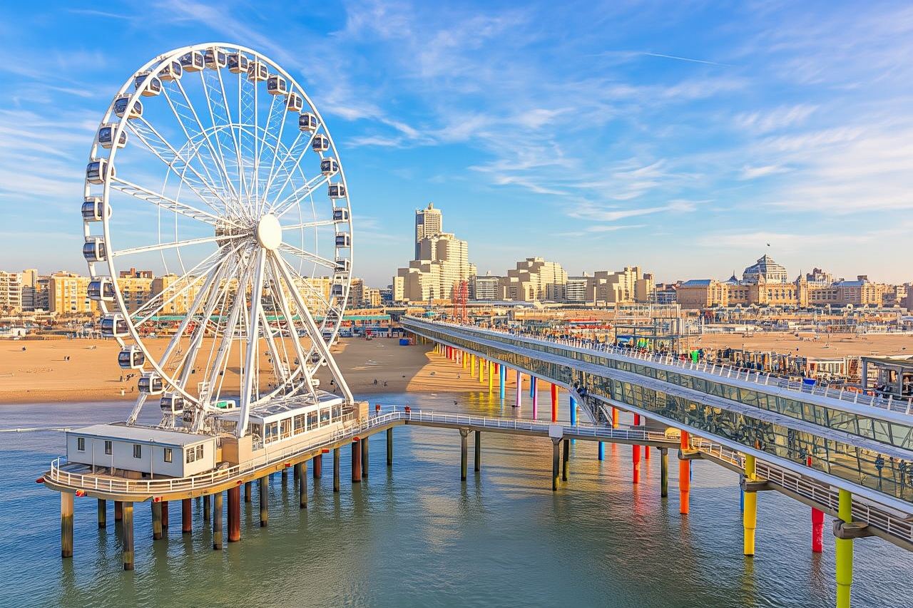 Self guided tour with interactive city game of Scheveningen