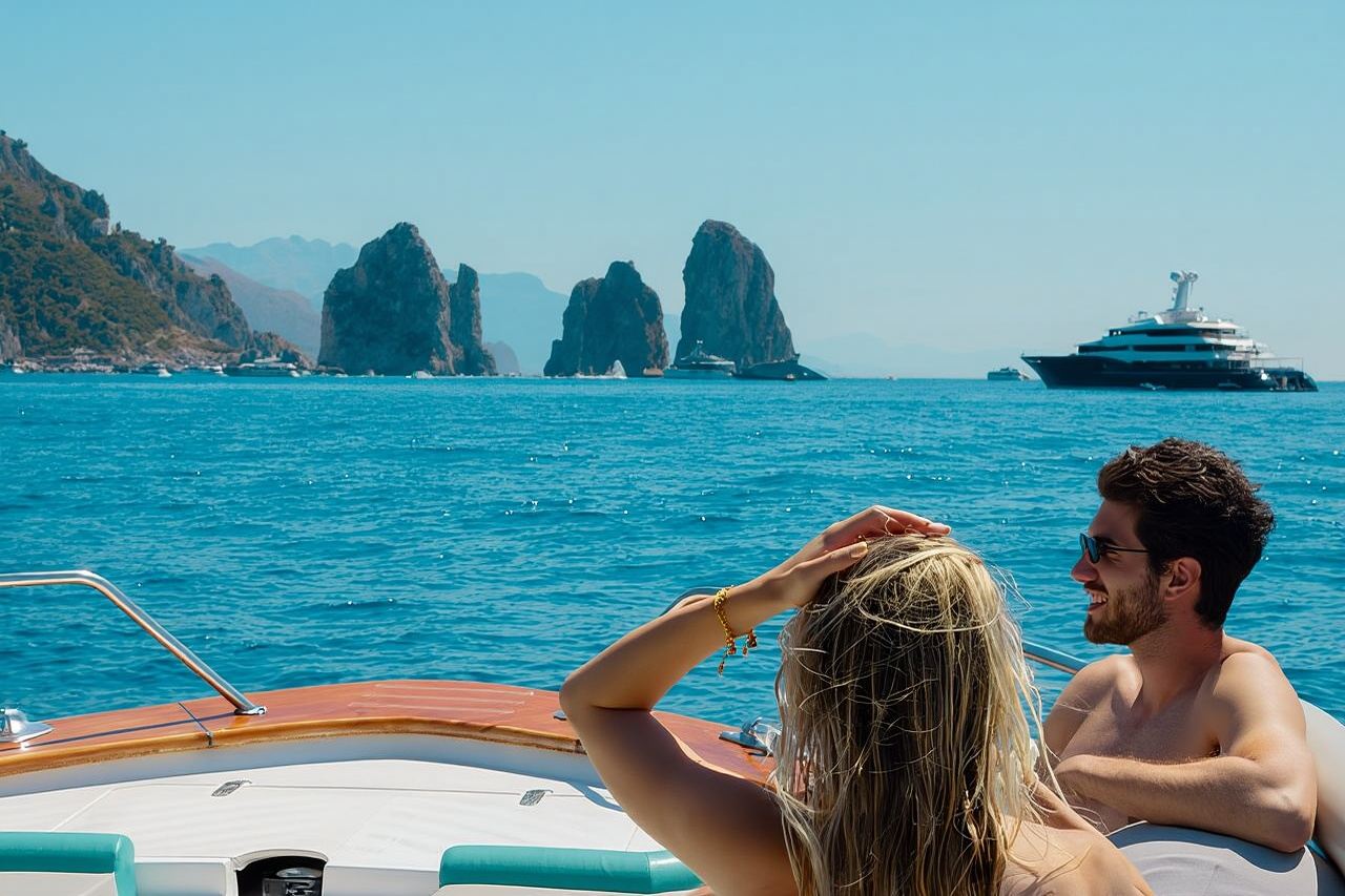 Capri Boat Tour from Sorrento: Swim, Grottos & Light Lunch