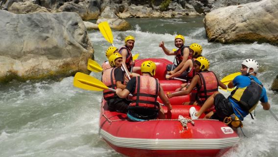 Tazi Canyon & River Rafting Combo tour with BBQ Lunch & Roundtrip transfer from Alanya