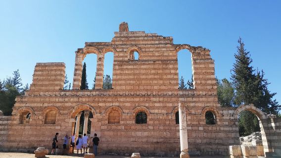 Small Group Tours to Baalbek, Anjar & Chateau Ksara with lunch and Tickets