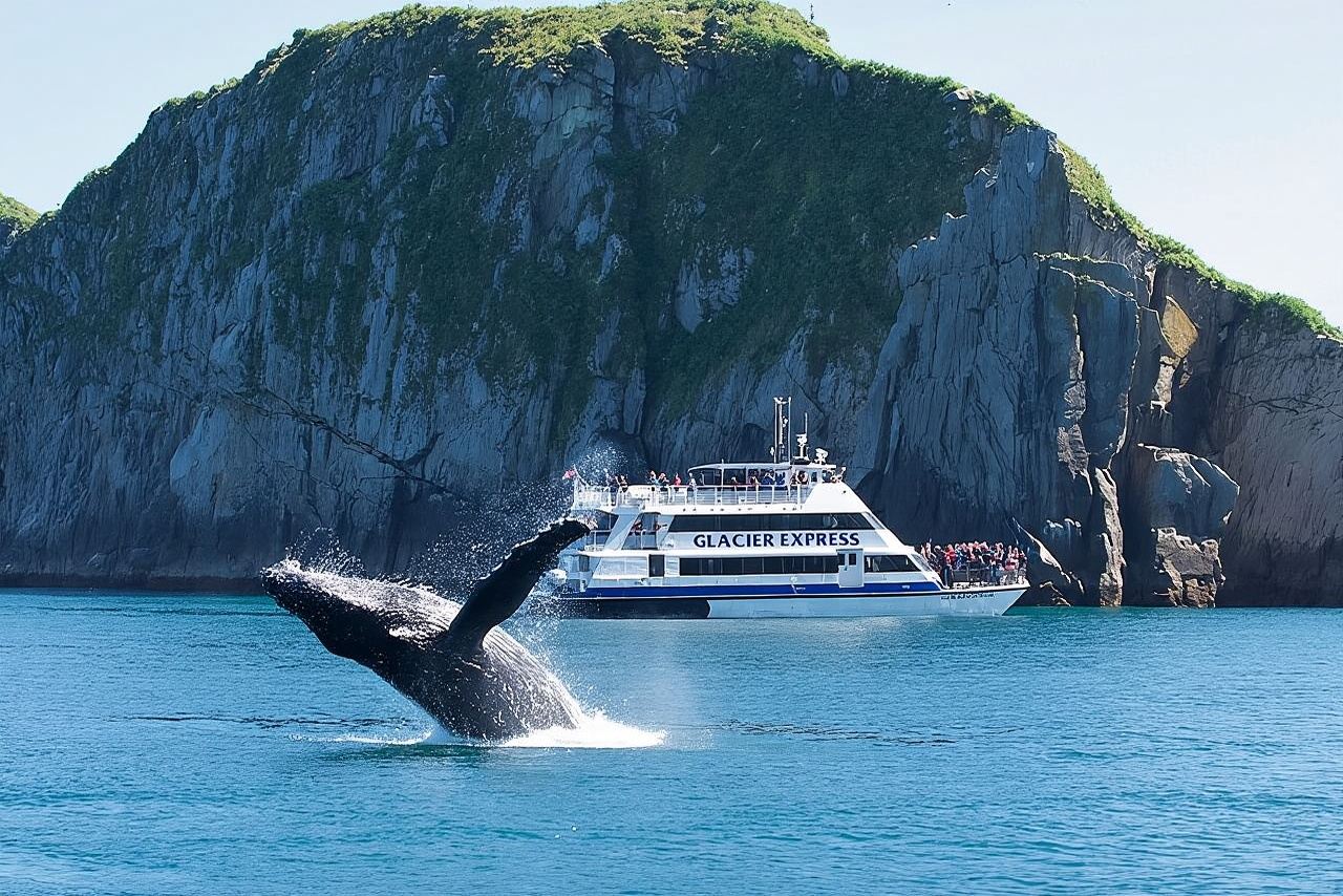 Ganztägige Kreuzfahrt im Kenai-Fjords-Nationalpark