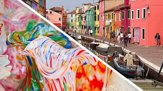 Half Day Murano and Burano Island Tour by Private Boat
