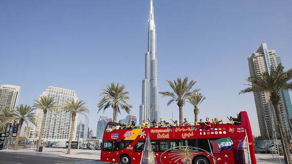 Circuit touristique en Bus à arrêts multiples de Dubaï