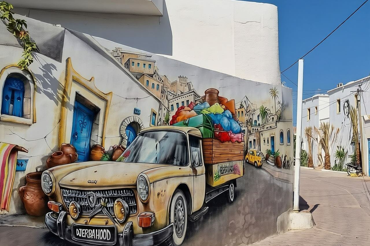 제르바 섬으로 가는 반나절 여행