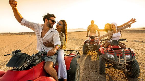 Сафари на квадроциклах в Шарм-эль-Шейхе с трансфером туда и обратно