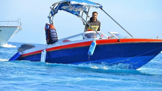 Hula Hula Island By Speedboat with 2 Diving Stops - Hurghada