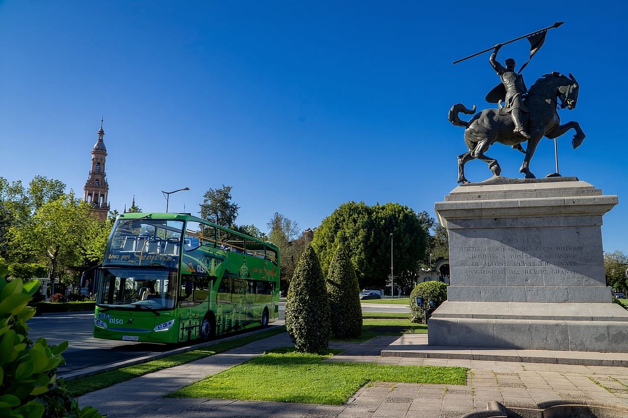 Siviglia: biglietto autobus hop-on hop-off valido 2 giorni