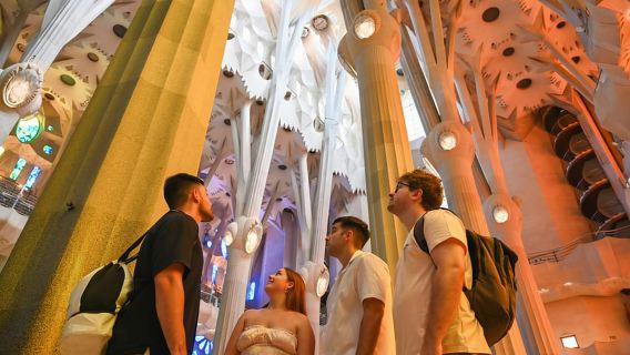Barcelona: Sagrada Familia & Park Guell Tour with Transfer