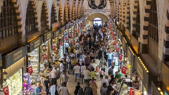 이스탄불: 터키식 커피 시음과 함께하는 가이드 쇼핑 투어