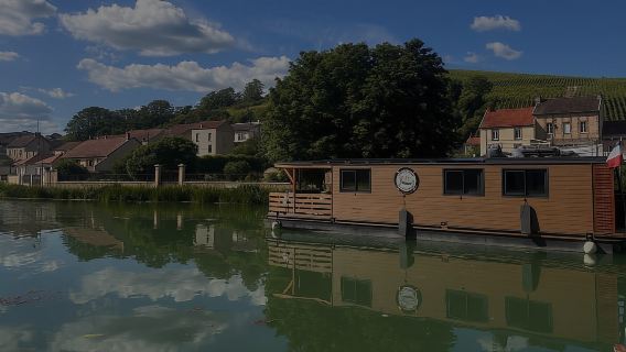 Semi Private Solar Boat Cruise in Champagne