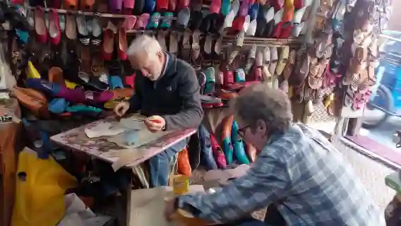 Marrakech: Babouch Making Workshop in the Medina