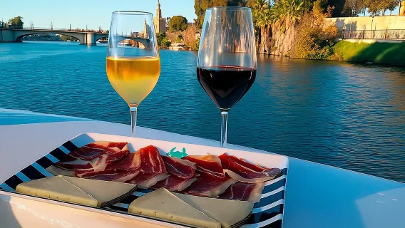 Sevilha: Cruzeiro pelo Rio Guadalquivir com Tapas e Bebida Opcionais