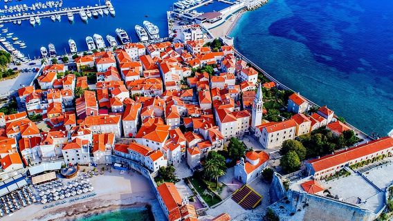 Da Scutari: Tour in barca a Budva, Sveti Stefan e Lago in Montenegro