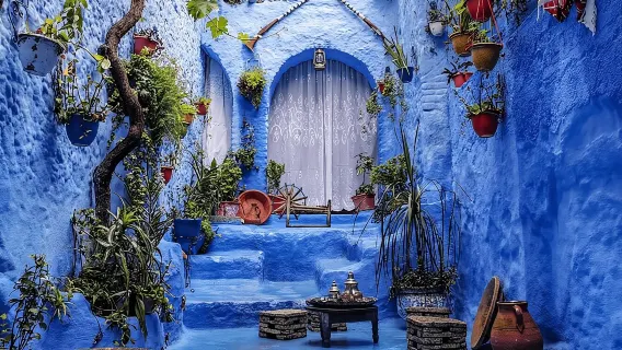 Tamasya sehari penuh ke Chefchaouen & panorama Tangier