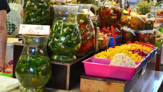 Latvian food tasting tour at Riga Central market