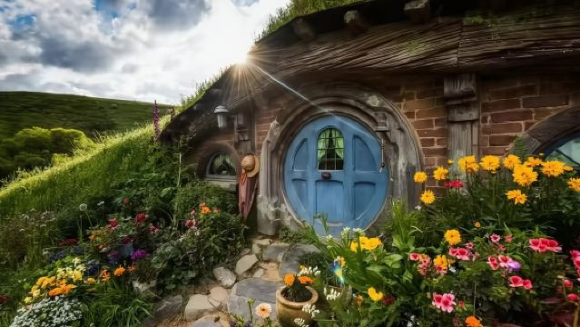 Lawatan Sehari ke Kampung Hobbit dan Gua Kunang-Kunang Waitomo di New Zealand